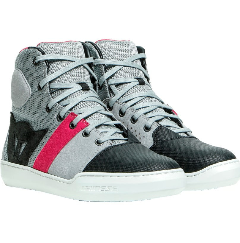 DAINESE York Air Lady Boots Light-Grey / Coral