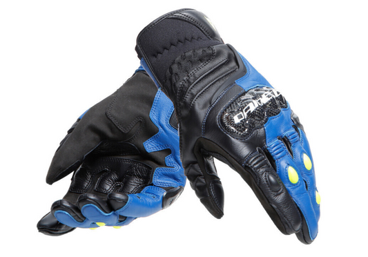 CARBON 4 - DAINESE SHORT MOTORCYCLE LEATHER GLOVES FOR MEN