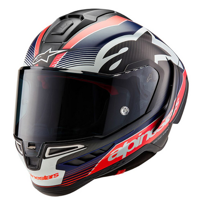 Casco Alpinestars Supertech R10 Team blu opaco