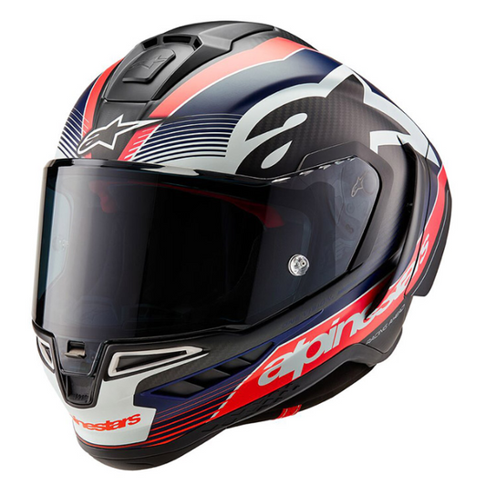 Alpinestars Supertech R10 Team helmet in matt blue