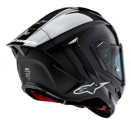 Supertech R10 Solid CARBON ALPINESTARS Helmet