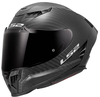 LS2 FULL FACE HELMET IN MATT CARBON DRAGON