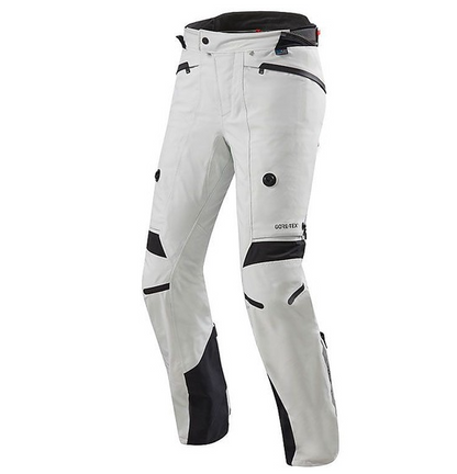 Pantaloni Moto in Tessuto Touring Rev'it POSEIDON 2 GTX Standard Silver Nero