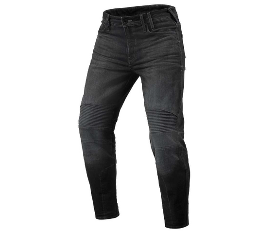 Rev'it MOTO 2 TF Motorcycle Jeans Dark Gray Washed