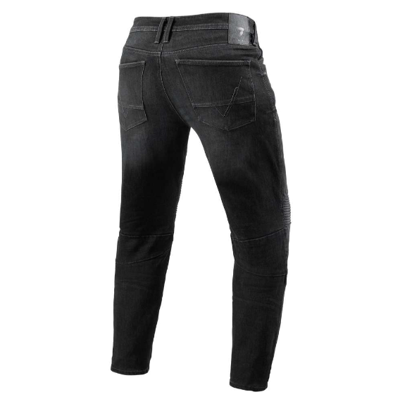 Jeans Moto Rev'it MOTO 2 TF Grigio Scuro slavato