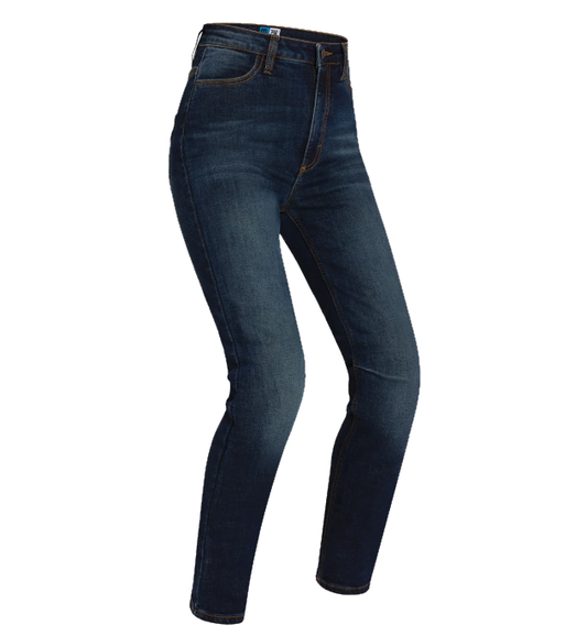 PMJ SARA BLUE WOMEN'S MOTORCYCLE JEANS