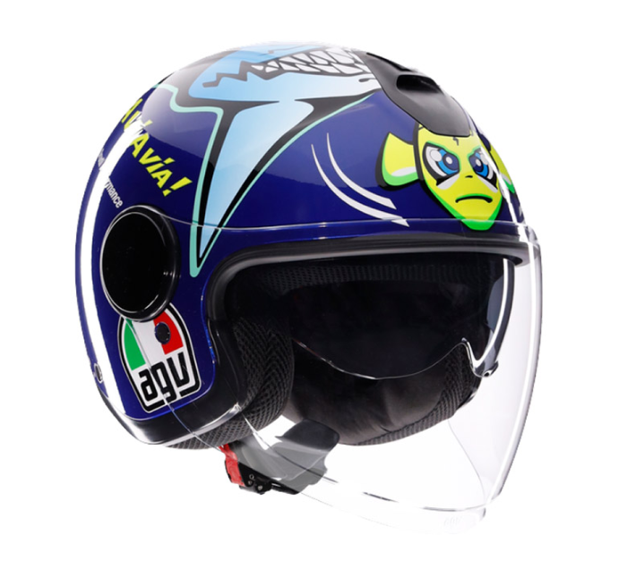 Casco Agv Eteres E2206 Rossi Misano 2015