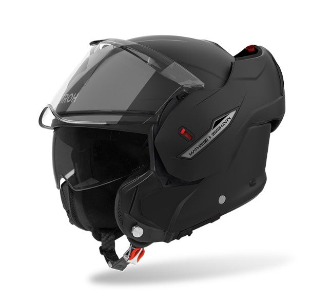 Casco  Modulare Airoh Mathisse 2 Color nero opaco