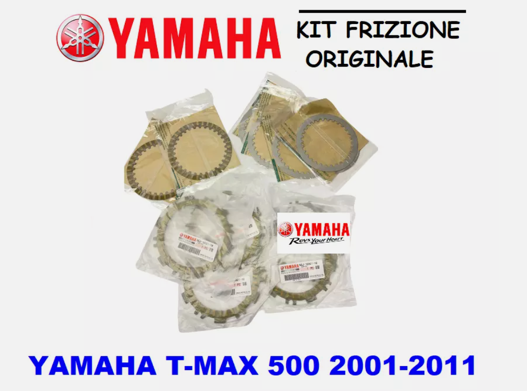 KIT FRIZIONE COMPLETA ORIGINALE YAMAHA TMAX 500 DAL 2001 AL 2011