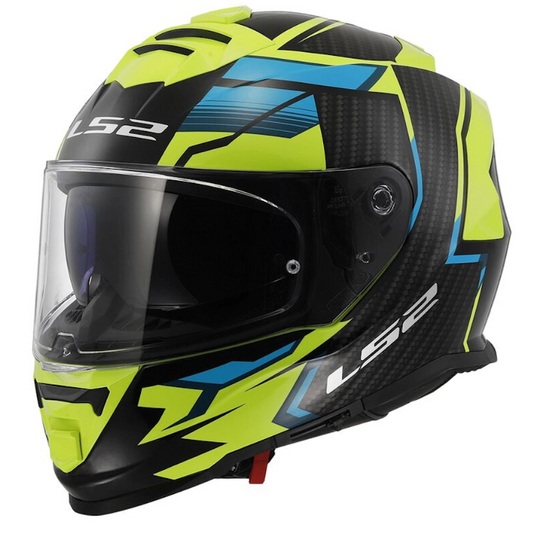 LS2 Storm 2 Tracker full face helmet black yellow
