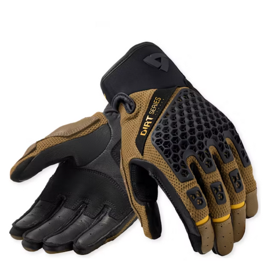 Guanti Moto RevIt Caliber 2 Nero-Marrone