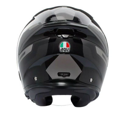 AGV K5 JET EVO TUNE GREY/BLACK - CASCO MOTO JET E2206