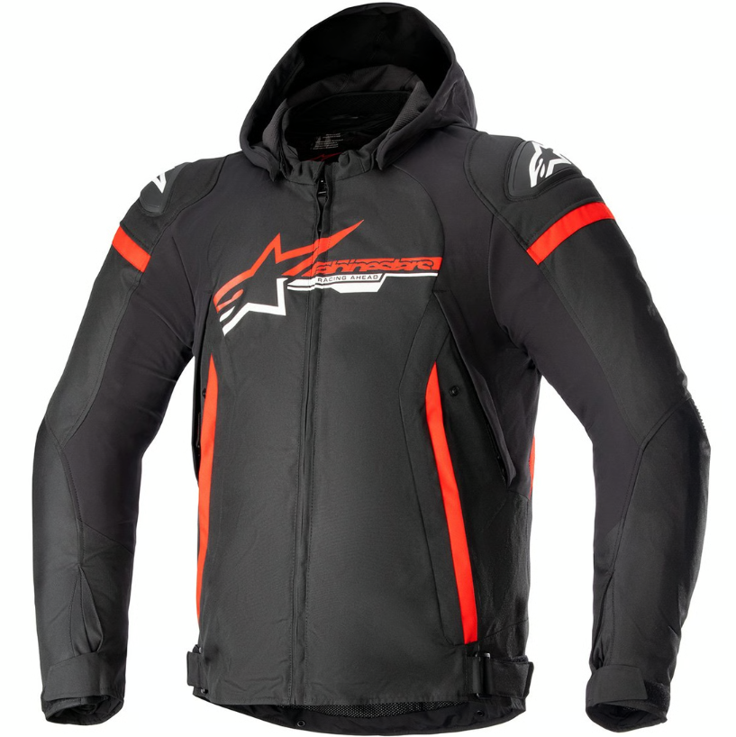 ALPINESTARS Zaca Waterproof Jacket Black / Bright Red / White
