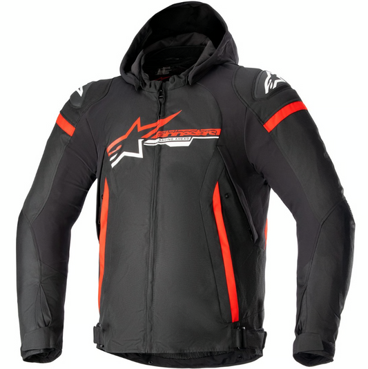 Giacca ALPINESTARS Zaca Waterproof Black / Bright Red / White