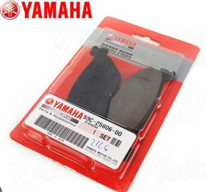 Pastillas de freno traseras originales Yamaha TMax 530 560 de 2012 a 2025