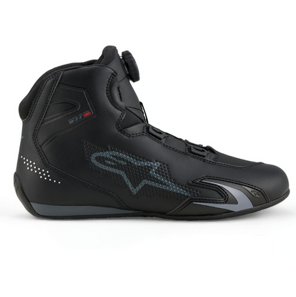Zapatillas de moto Alpinestars Celer negro gris oscuro con BOA