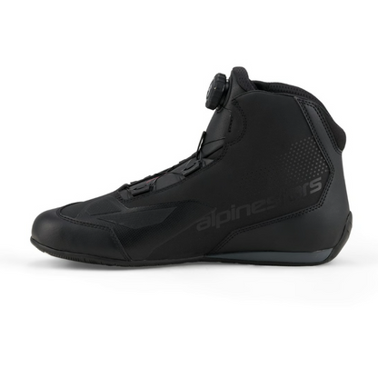 Zapatillas de moto Alpinestars Celer negro gris oscuro con BOA