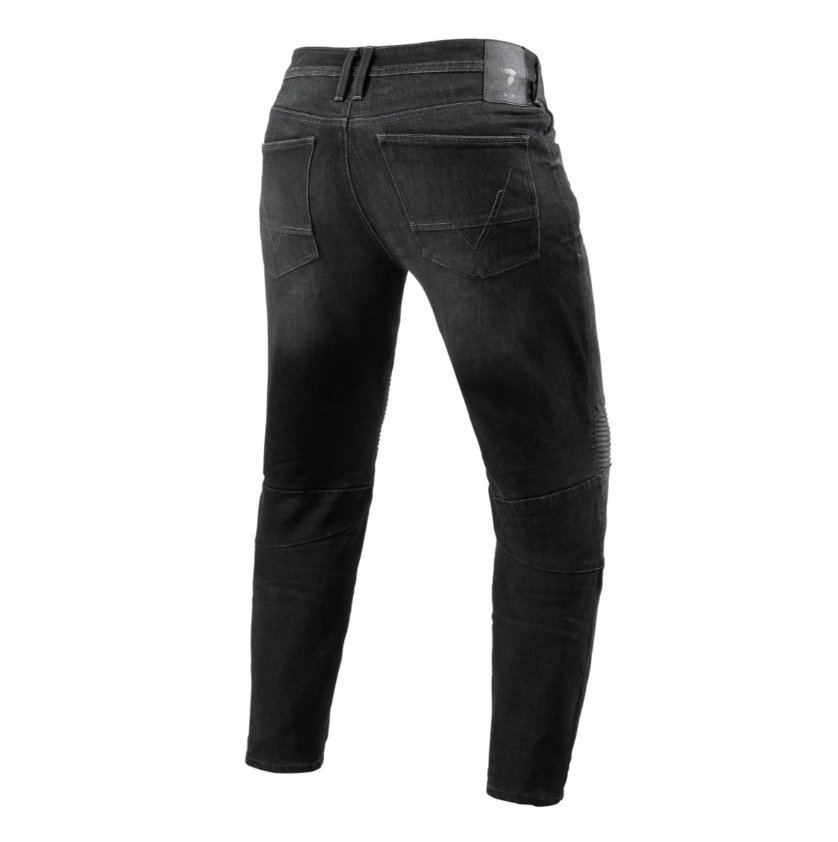 Vaqueros de moto Revit Moto 2 TF gris oscuro desgastado L32