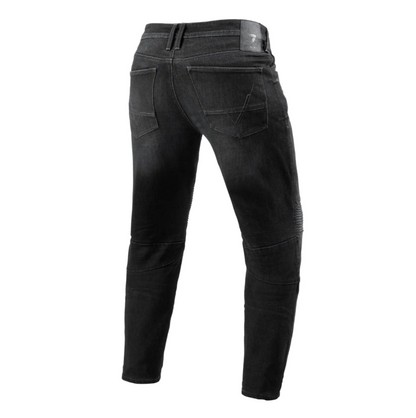 Vaqueros de moto Revit Moto 2 TF gris oscuro desgastado L32