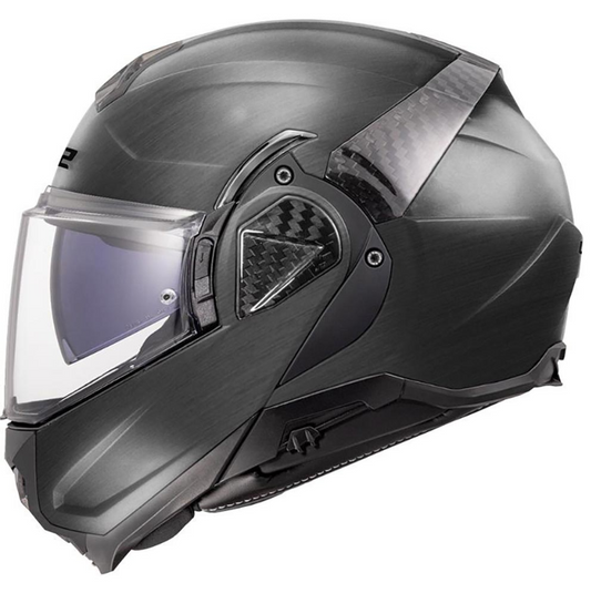 Casco Modulare Reversibile Ls2 FF910 Advant II Jeans Titanium