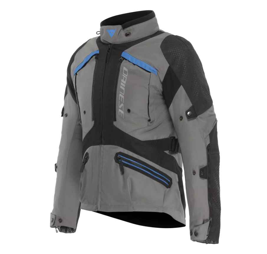 Giacca Moto Dainese Gullfoss D-Dry Grigio Nero Blu