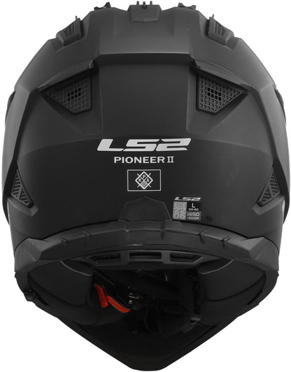 LS2 MX702 Pioneer II Solid Casco da motocross