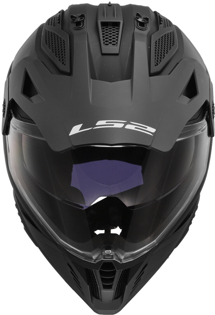 LS2 MX702 Pioneer II Solid Casco da motocross