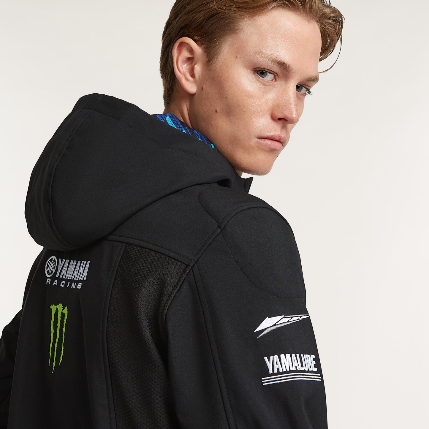 QMA-26M0N-B0 Giacca Originale Yamaha softshell Monster Energy