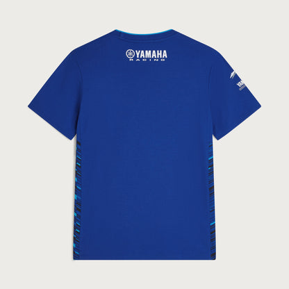 T-shirt Originale Yamaha Paddock Blue Team da uomo QMB-26FF1-E0