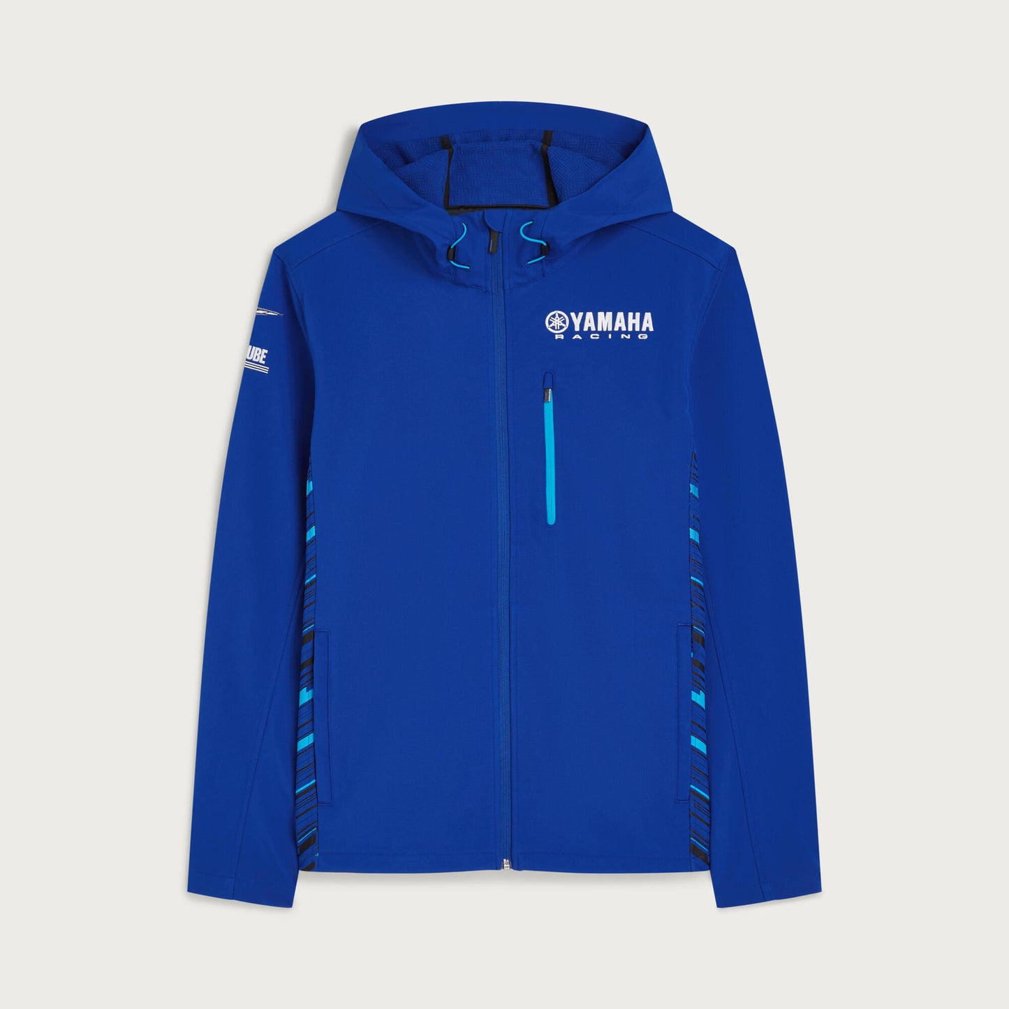 Giacca Yamaha Originale QMB-26FK1-E0 Softshell Paddock Blue Team Uomo