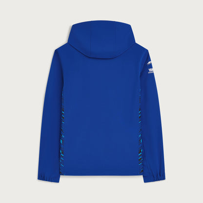 Giacca Yamaha Originale QMB-26FK1-E0 Softshell Paddock Blue Team Uomo