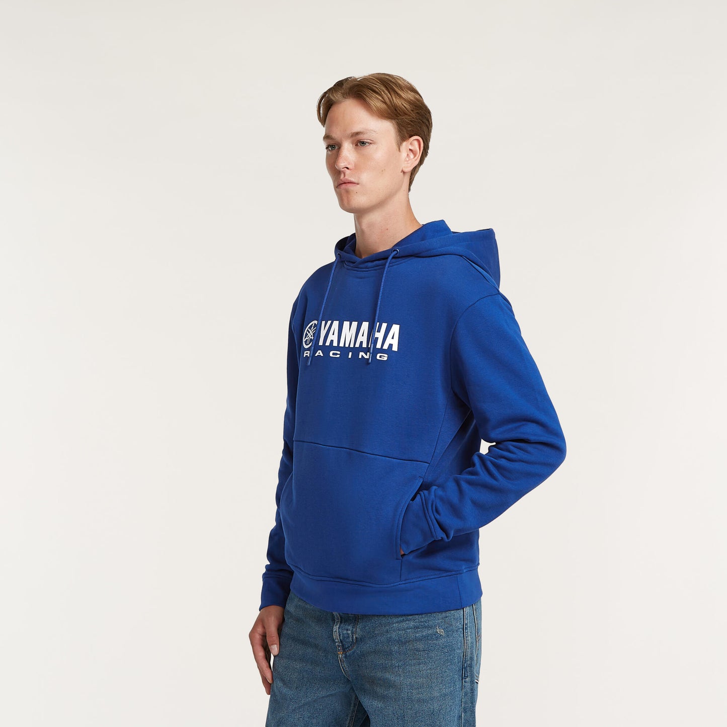 Felpa Yamaha con cappuccio Paddock Blue Essentials Unisex QMB-26PC3-E0