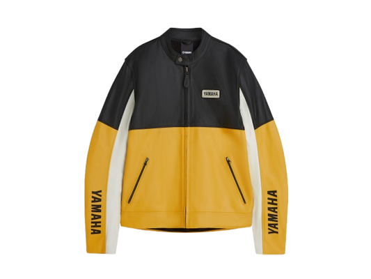 Giacca in pelle da moto Sport Heritage da uomo