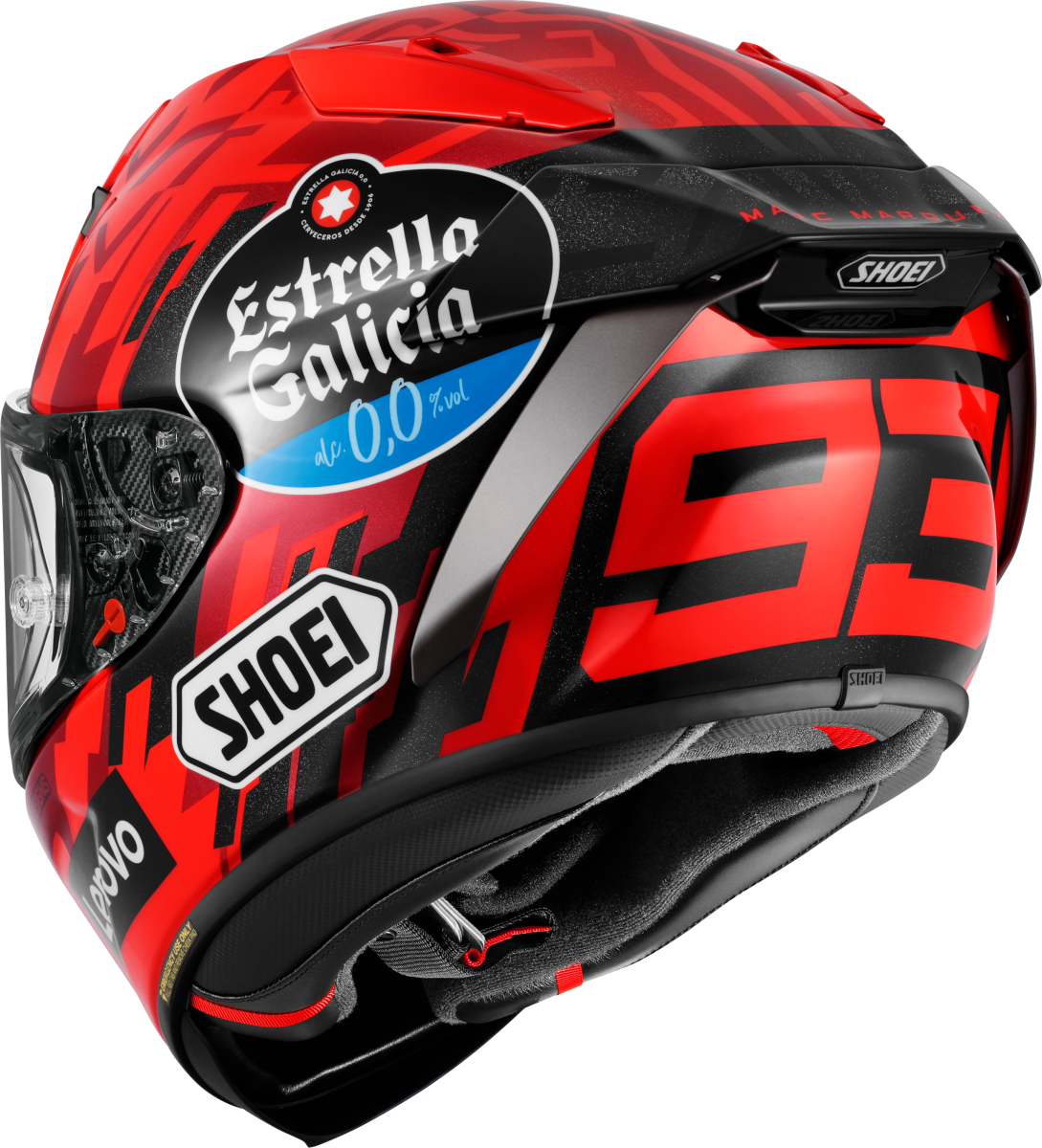 Casco Shoei X-SPR PRO TC-1 Replica Marc Marquez 2025