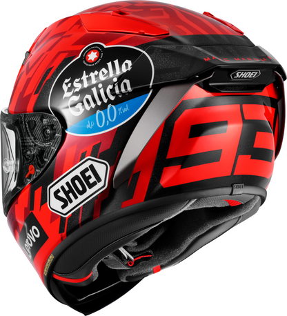 Casco Shoei X-SPR PRO TC-1 Replica Marc Marquez 2025