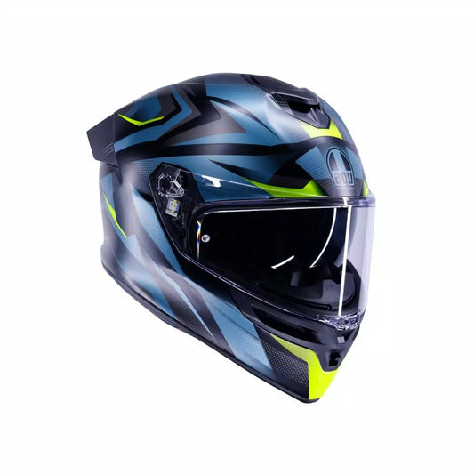 Casco Agv K5 E2206 Munor nero giallo opaco