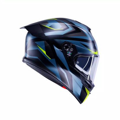 Casco Agv K5 E2206 Munor nero giallo opaco