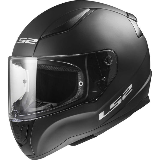 Casco Integrale Moto Ls2 FF353 RAPID 2 Solid Nero Opaco