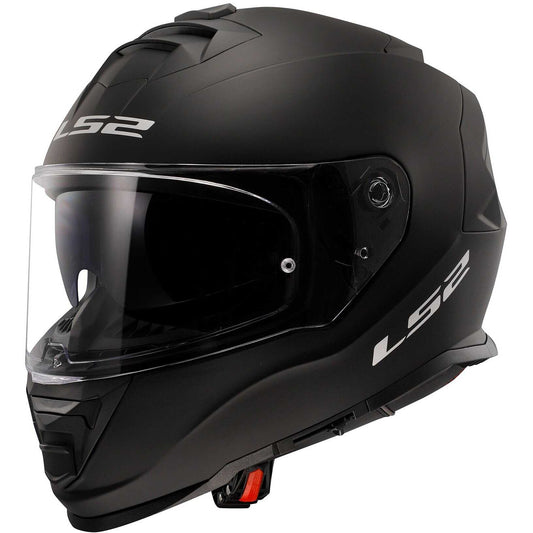 LS2 FF800 STORM 2 Solid Full Face Motorcycle Helmet, Matte Black