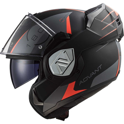 Modular Helmet Approved P/J Ls2 FF906 ADVANT CODEX Matt Black Titanium