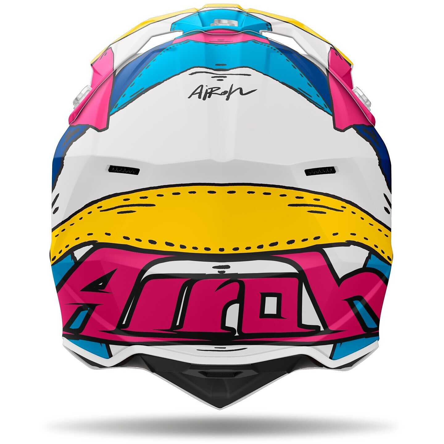 AIROH WRAAP PAINT CROSS HELMET