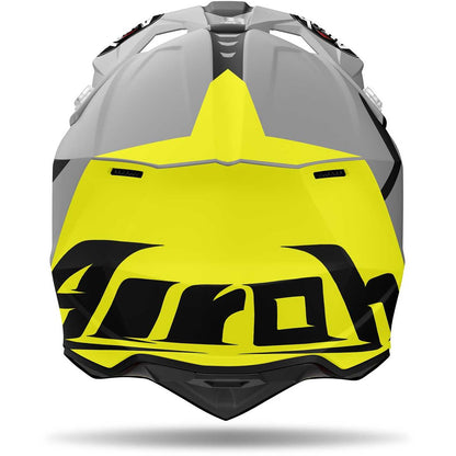 AIROH RELOADED YELLOW CROSS HELMET