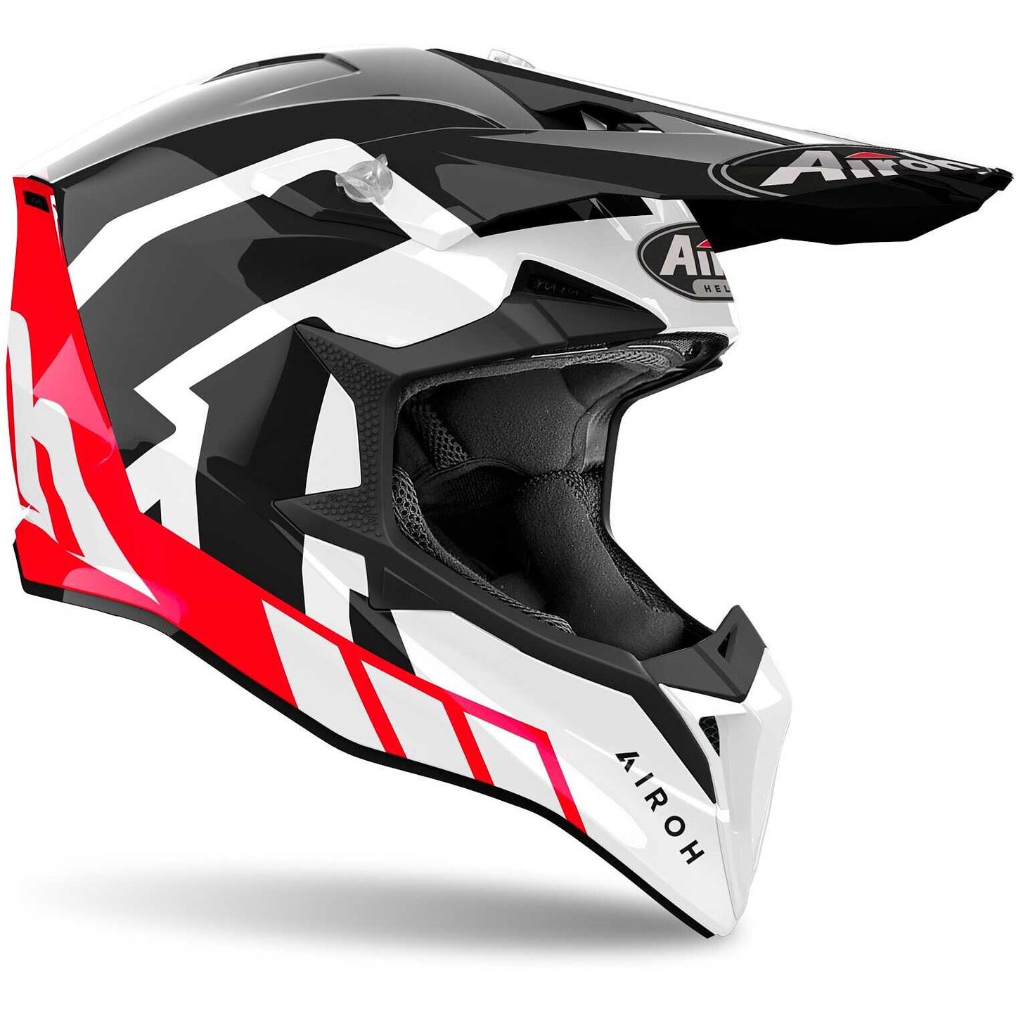 AIROH WRAAP RELOADED RED CROSS HELMET