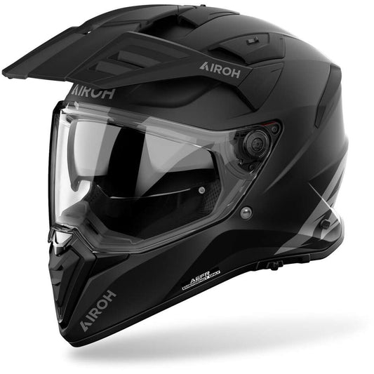 Casco Moto Integrale Adventure Airoh BANDIT Color Nero Opaco