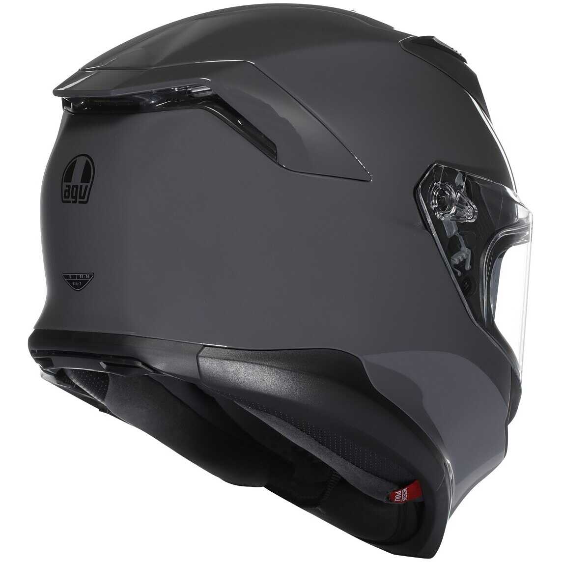 Casco Moto Integrale Agv K7 MONO EVO Grigio