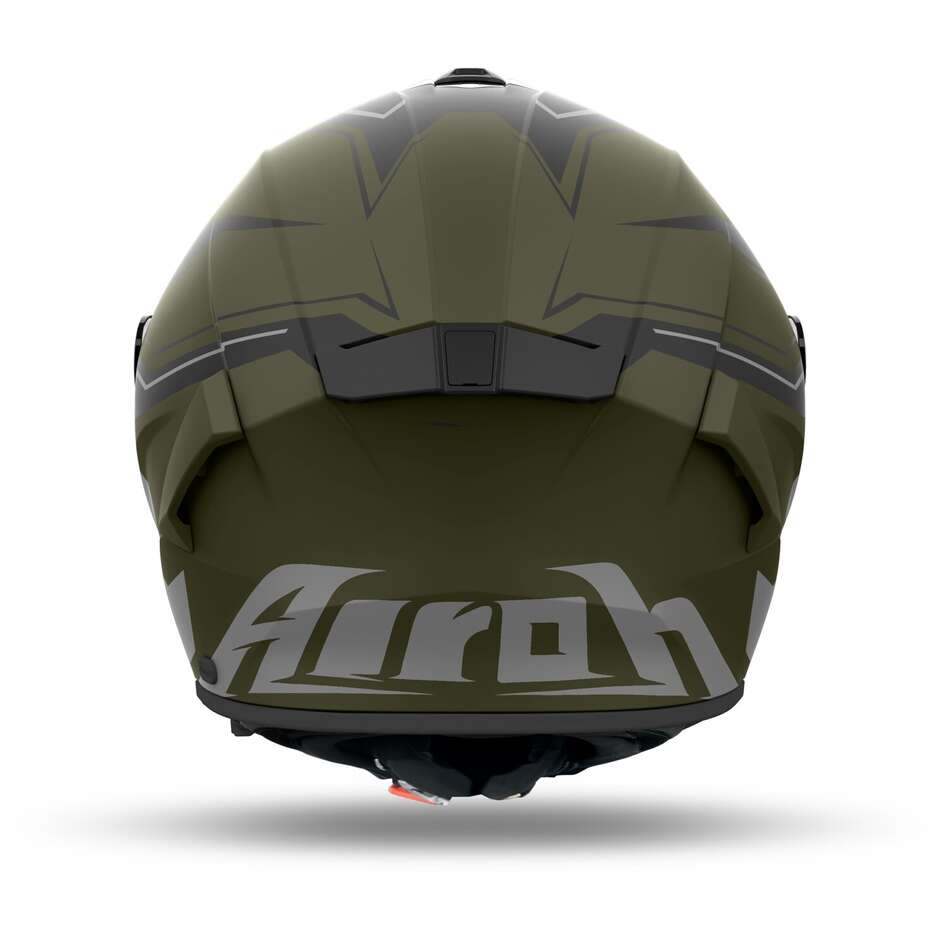 Casco Moto Integrale Airoh SPARK 2 DART Verde Militare Opaco