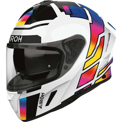Casco Moto Integrale Airoh SPARK 2 LIVELY Rainbow Lucido