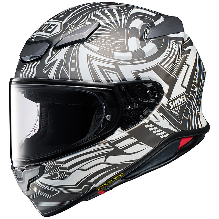 Casco Moto Integrale Shoei NXR2 Beaut TC6 Grigio Nero