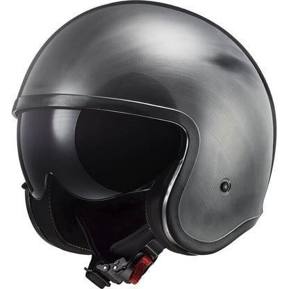 Casco Moto Jet Custom Ls2 OF599 SPITFIRE 2 JEANS Lucido