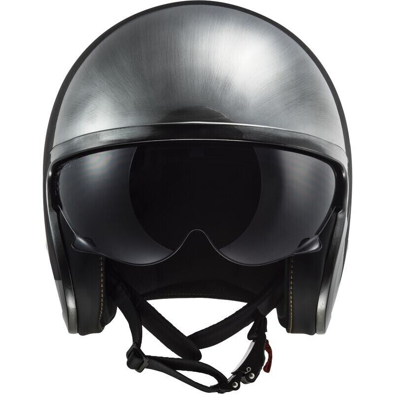 Casco Moto Jet Custom Ls2 OF599 SPITFIRE 2 JEANS Lucido